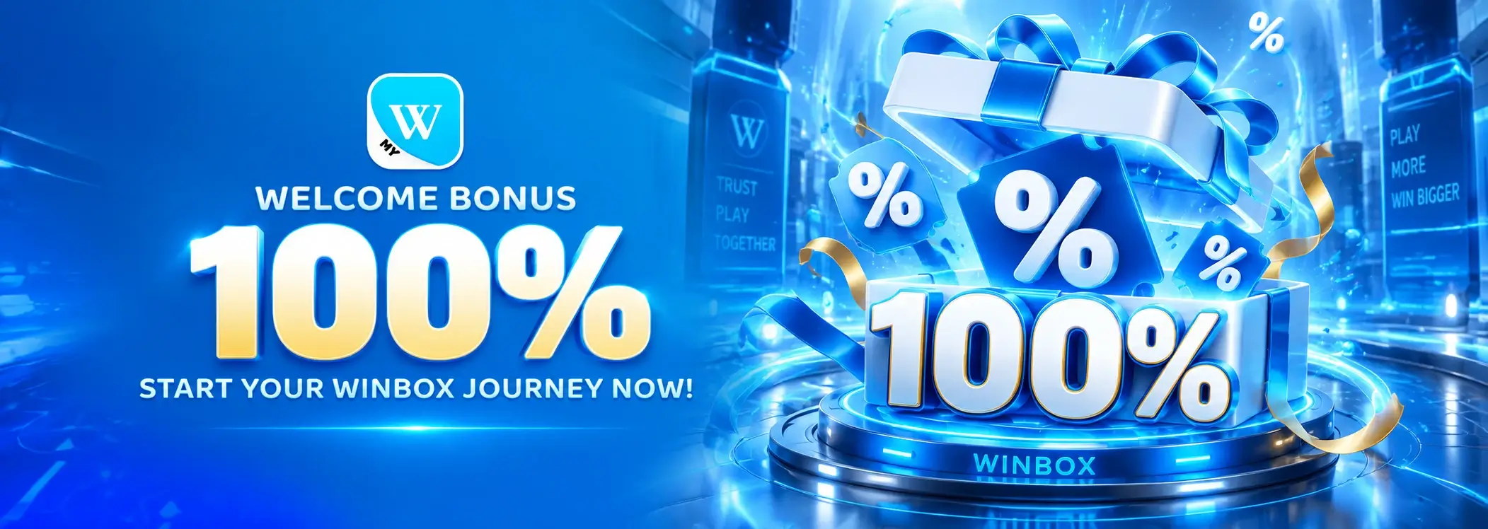 Promosi BONUS SAMBUTAN 100%